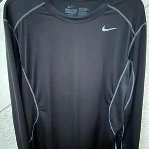 Nike Pro Combat Dri Fit Compression Long Sleeve Shirt